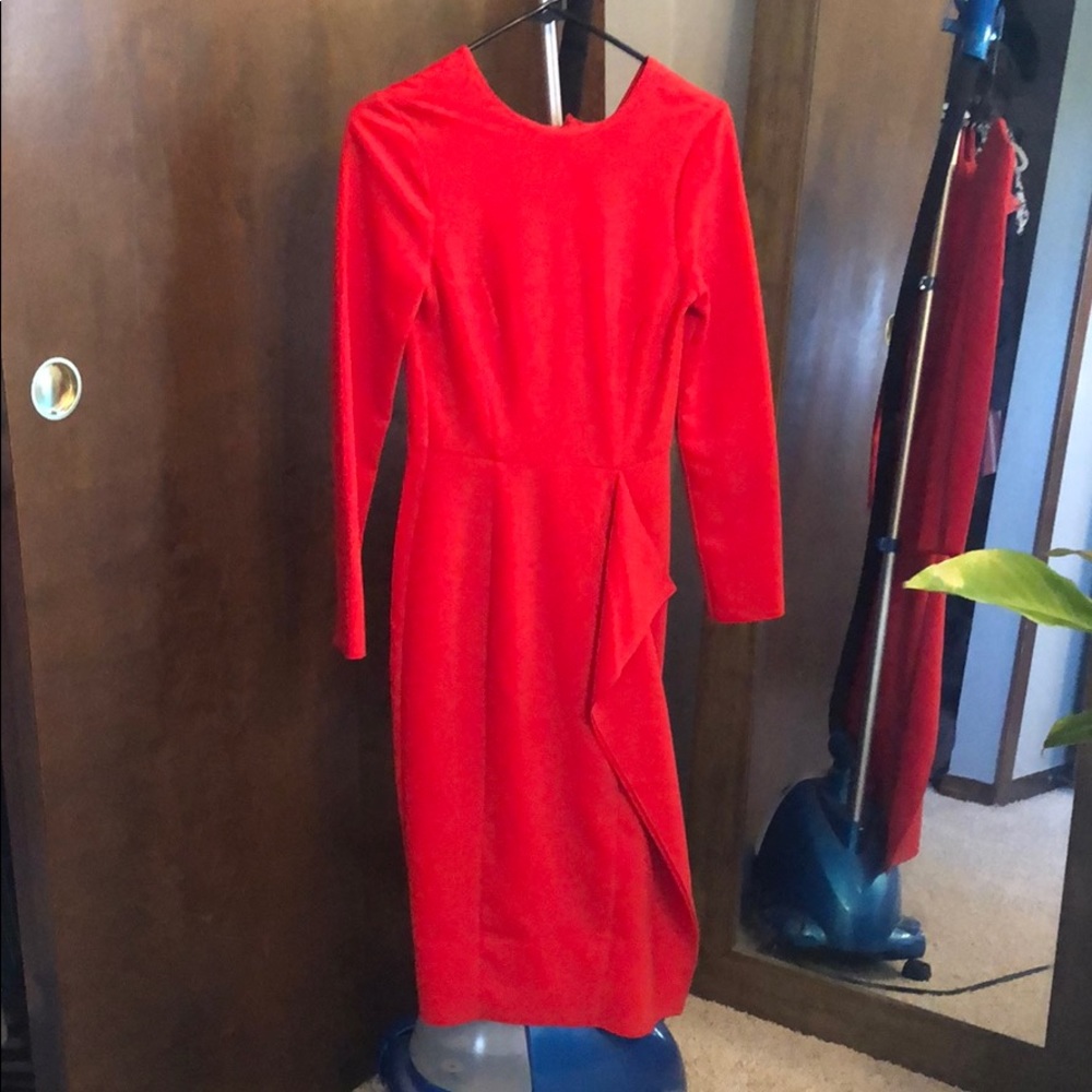 Regal red dress